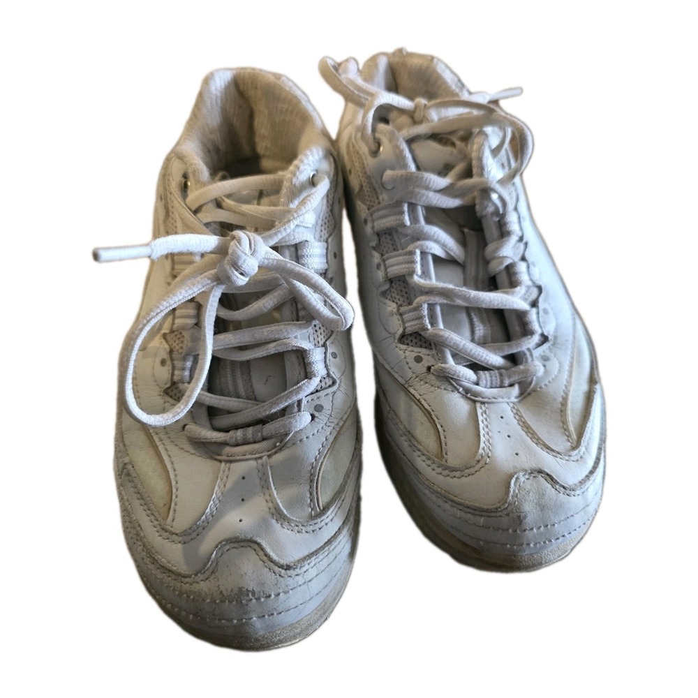 Skechers Shape Ups Shoes Womens Walking Size 6.5 White Fitness Toning